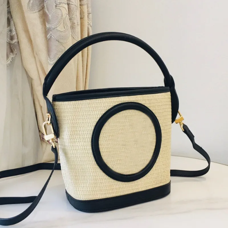 dapu Designertas voor dames Klassieke bucketbag met trekkoord Crossbody-handtas met één schouder