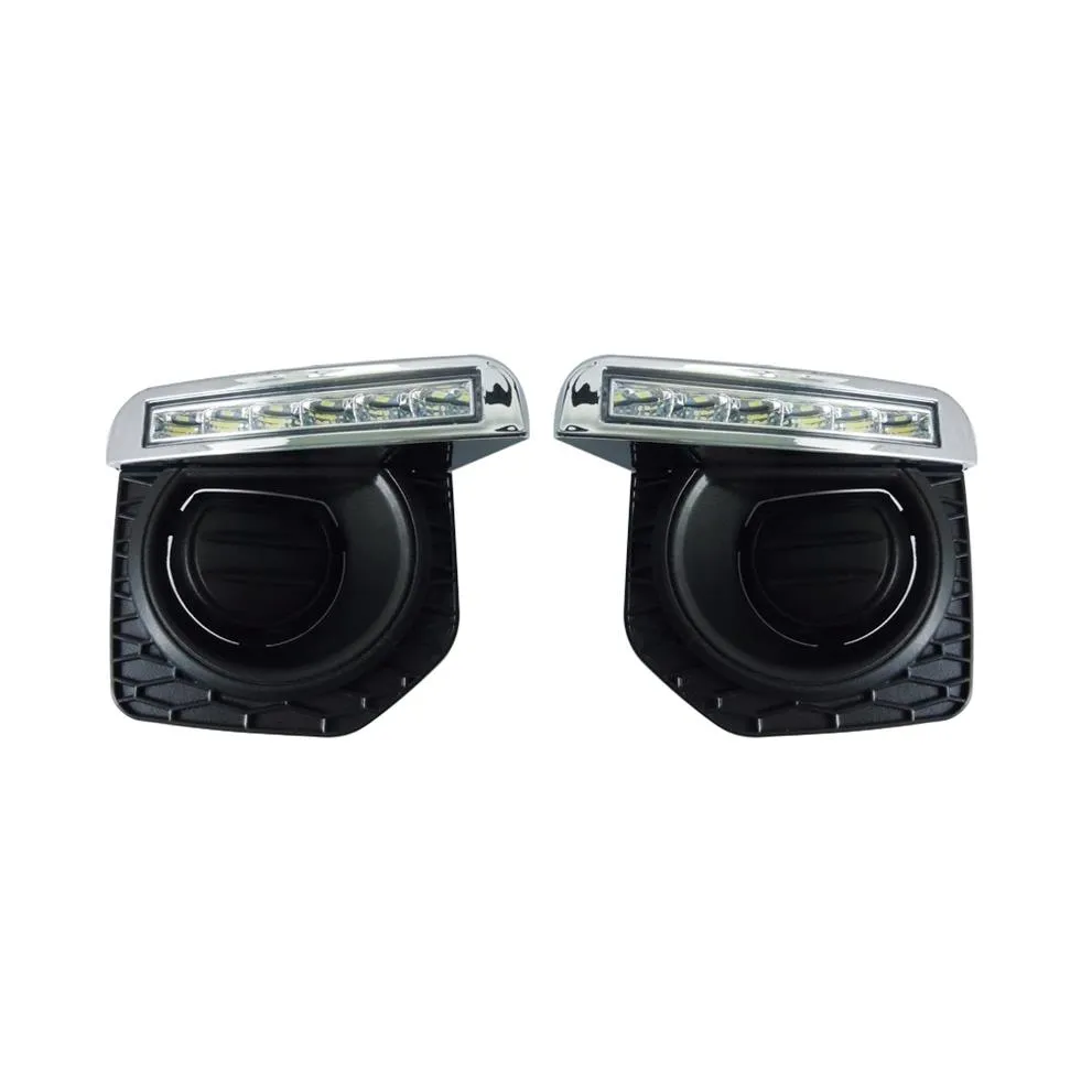 1 Para LED DRL Lampka Mgła Mgły Daytime Daytime Lampa dla Land Rover Lander 2 Lander2 2012 2013 2014 2016 2016274Q