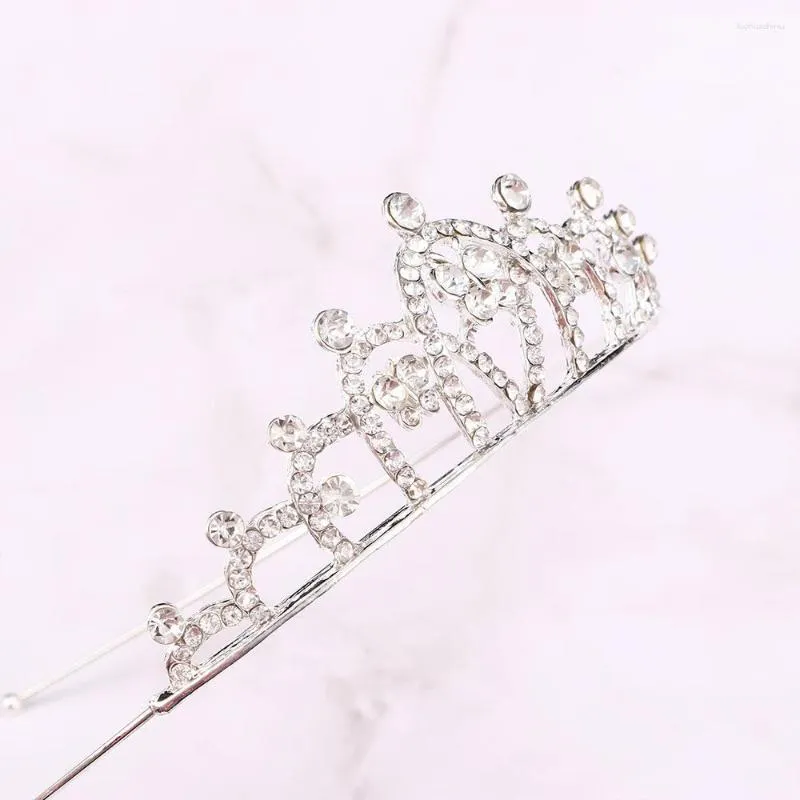 Accessori per capelli Corona di strass di cristallo Fascia per capelli Stupendi gioielli da sposa da sposa Diademi Corone Fasce per capelli