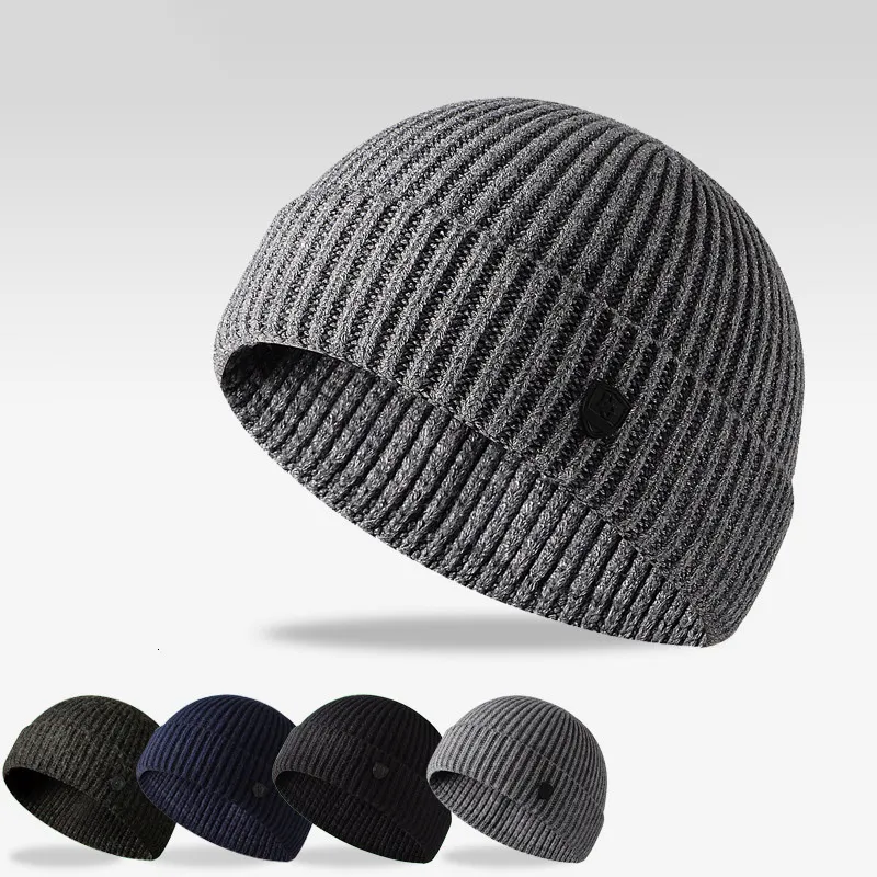 Berretti Beanie/Teschio Autunno Inverno Caldo Cappello lavorato a maglia per uomo Donna Skullies Berretti Uomo Outdoor Antivento Berretti di copertura Spessi Escursionismo Berretti da ciclismo 230915