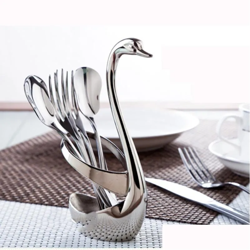 Flatware Sets El Steel Table Dinnerware Cutlery Stainless Com Luxury Faqueiro Inox Tableware Set 50N0030 Drop Delivery Home Garden Kit Dhe3F