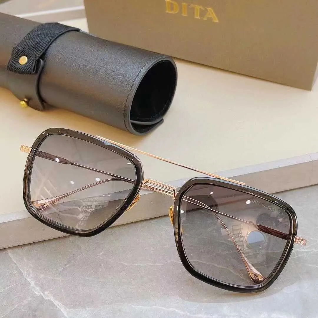 Boutique en ligne de lunettes de soleil Dita 8A de créateurs de mode Iron Man DITA Tita 006 pour hommes avec logo