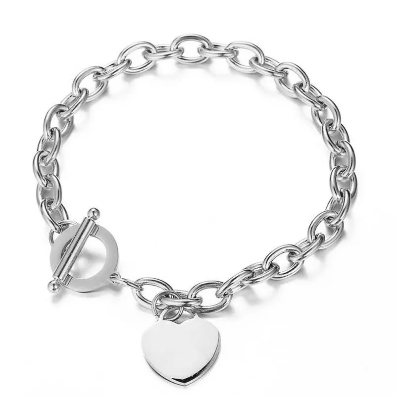 Classique Femmes Collier Bracelet Ensemble De Mode Designer Bracelet Exquis Artisanat De Luxe Amour Bijoux En Gros 316L En Acier Inoxydable Cadeaux De Vacances wmh