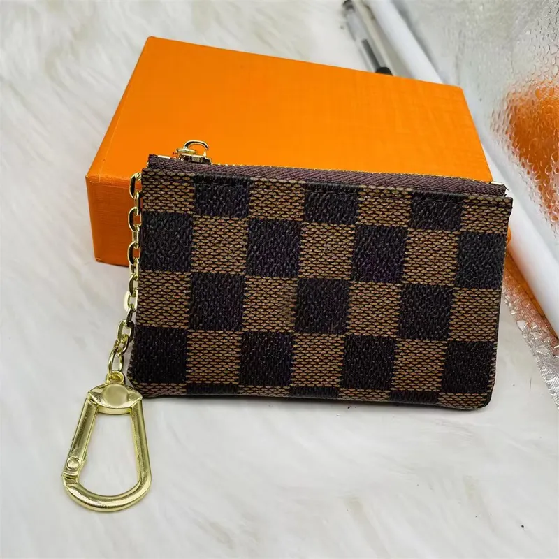Designer coin clearance purse keychain