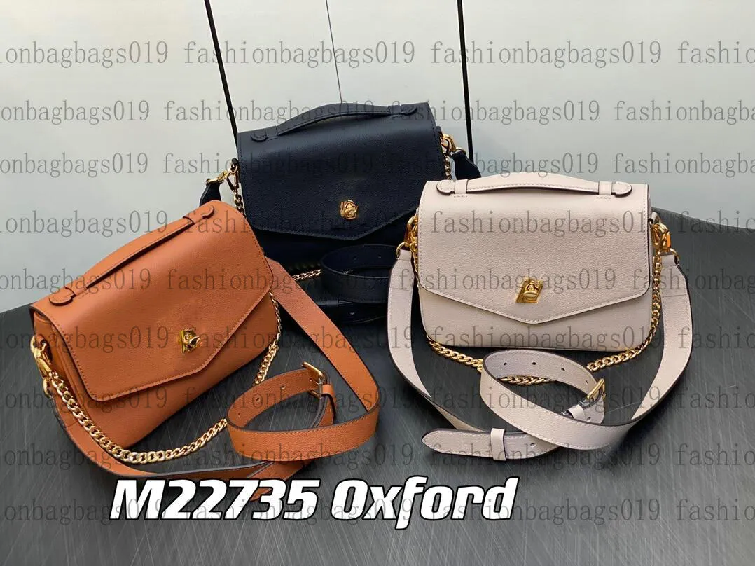 Borse Oxford 23SS Borse a tracolla firmate Lockme 22cm M22952 M22792 M22735 Borsa a tracolla Monogrammi Empreinte Pelle Donna Designer Borsa con catene di lusso