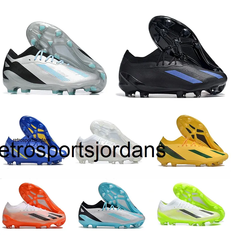 new X CRAZYFAST.3 FIRM GROUND SOCCER CLEATS Men's soccer shoe player: Black, green, purple, white, red, sizes 39-45