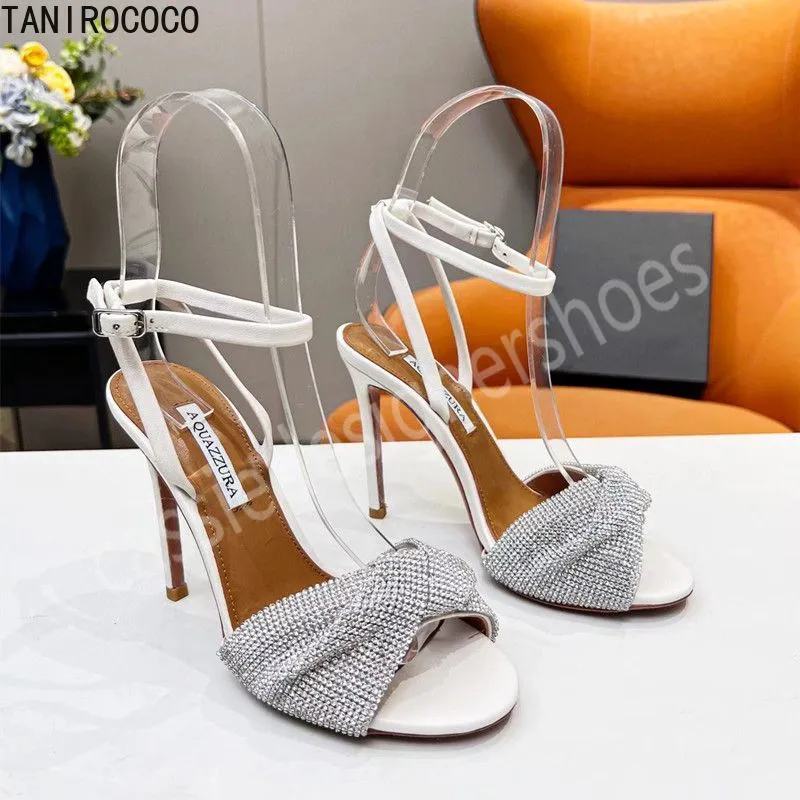 Luxury Designer Genuine Leather High Heel Sparkly Sandals With Crystal  Diamonds And Wedge For Women Perfect For Summer Casual Wear And Dressy  Occasions From Cassiedesignershoes, $117.05 | DHgate.Com