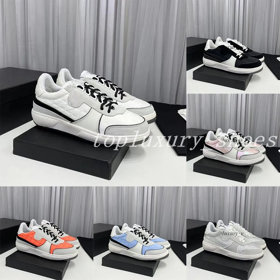 Designer Sneakers Kalfsleer Vrijetijdsschoenen Platform Veterschoen Vintage Suède Trainers Trainers Schoen Lage sneaker