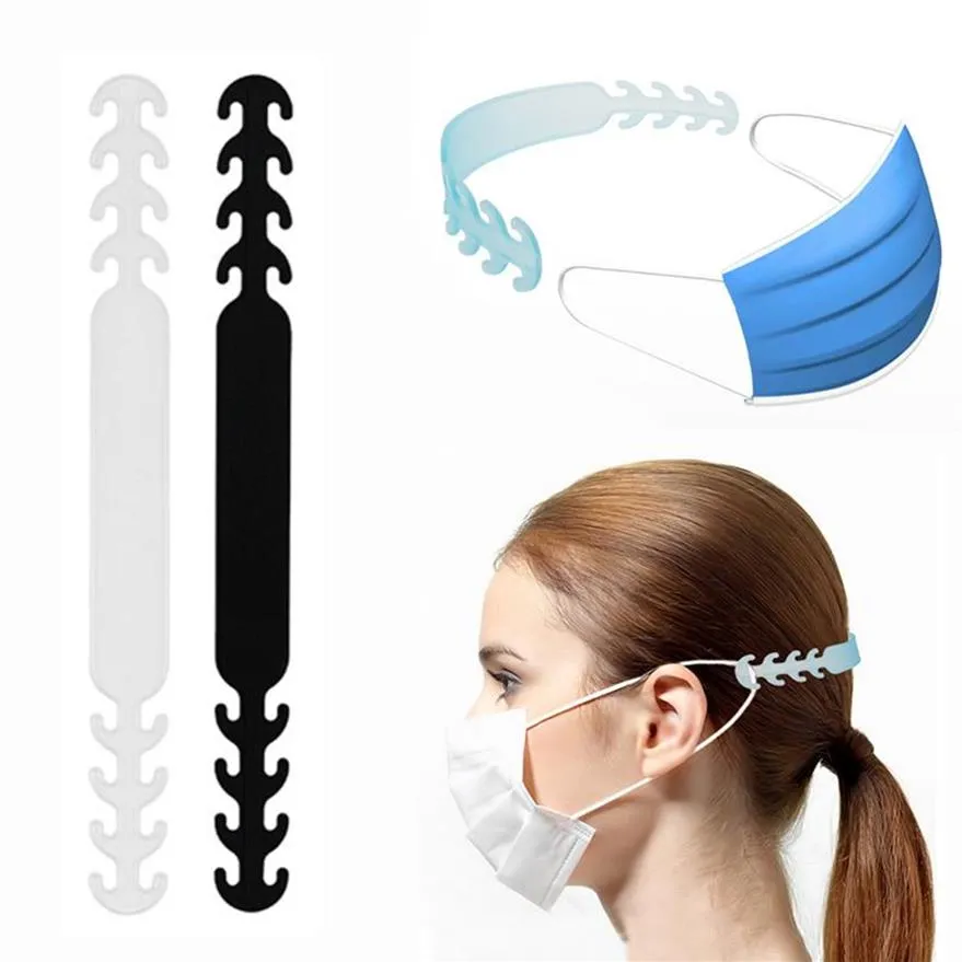 Hooks & Rails 1 5 10 20pcs Mask Extension Masks Strap Extender Belt Anti-Slip Buckle Holder Adjustable Relieve Wearing Pain Ear Pr286h