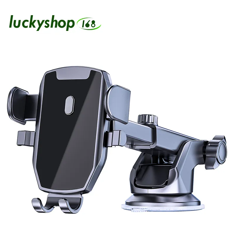 Sucker Car Phone Holder Mount Stand GPS Telefon Mobile Cell Support For Xiaomi Huawei Samsung