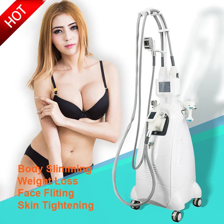 Bästa kroppsbantningsmaskinpris RF Vakum Kavitation Kroppsform Maskin Fat Burning Body Shaping Equipment RF Roller Message