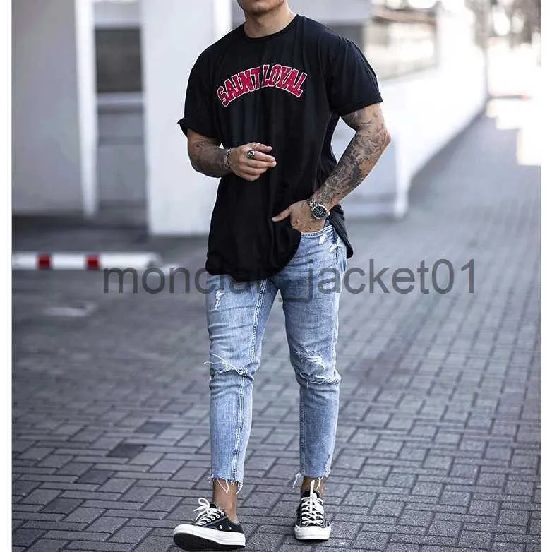 Pantalon vaquero ajustado hombre sale