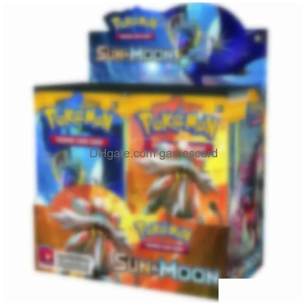 Wholesale 360/Pcs Card Games Entertainment Collection Board Game Battle Cards Elf English Drop Delivery Dhek7
