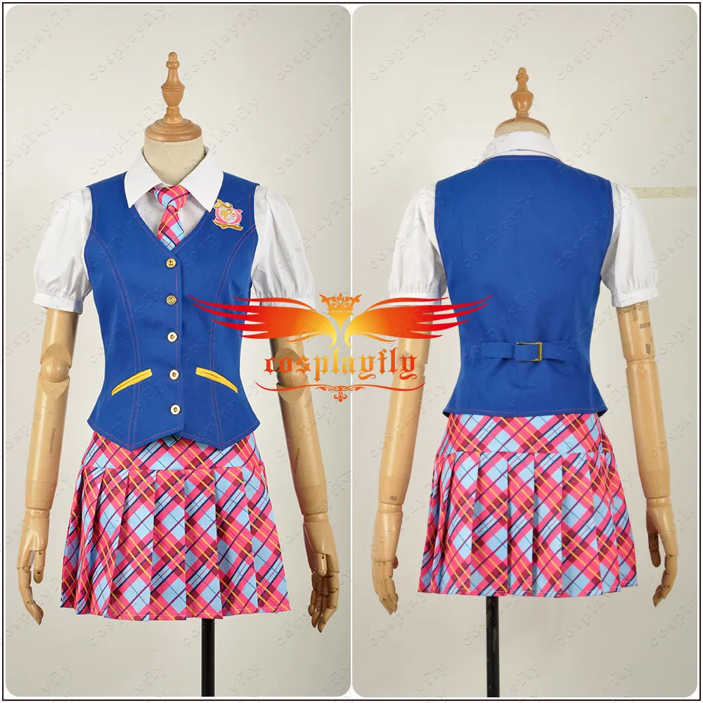 Costume à thème en stock Anime Princess Charm School Sophia Blair Willows Girl JK Uniforme Jupe pour adulte Cosplay Robe Lolita Halloween 230915