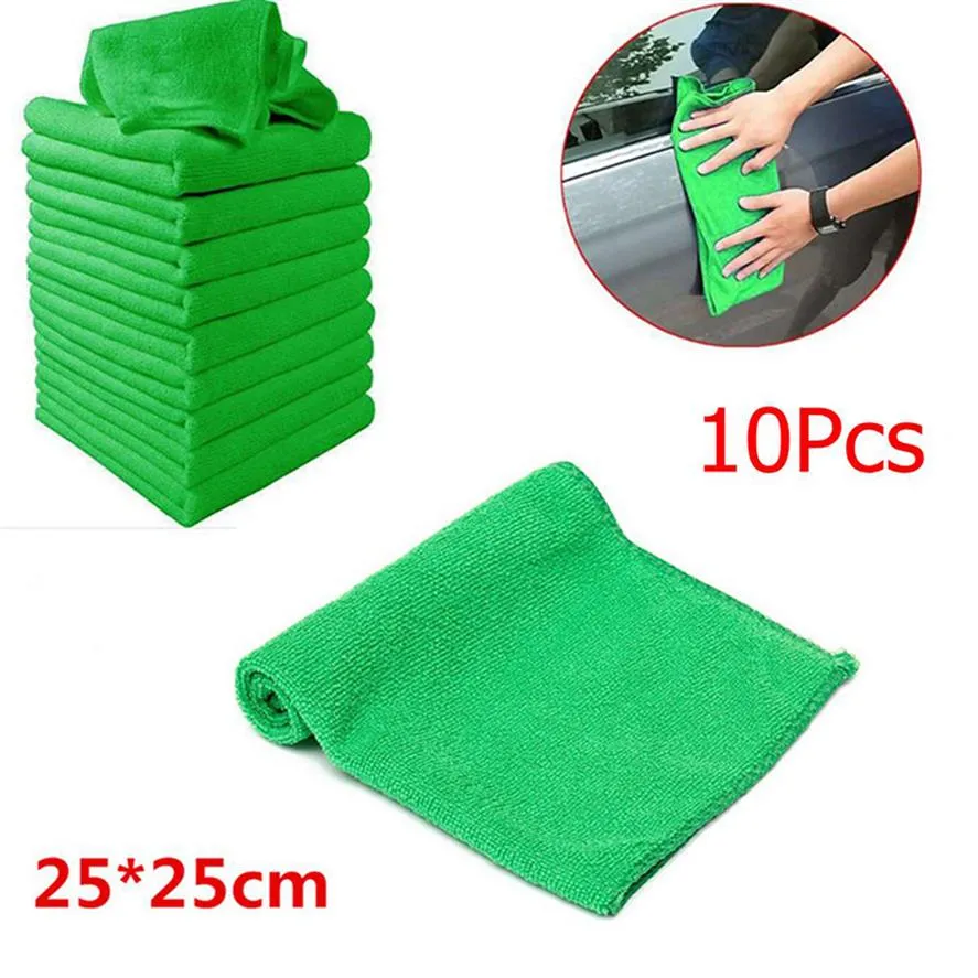 Whole 10x Microfiber Car Wash Towel Soft Cleaning Auto Car Care Detailing Cloths Wash Towel Duster256f