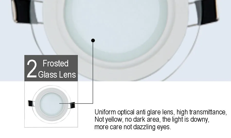 glass led panel down light (30)