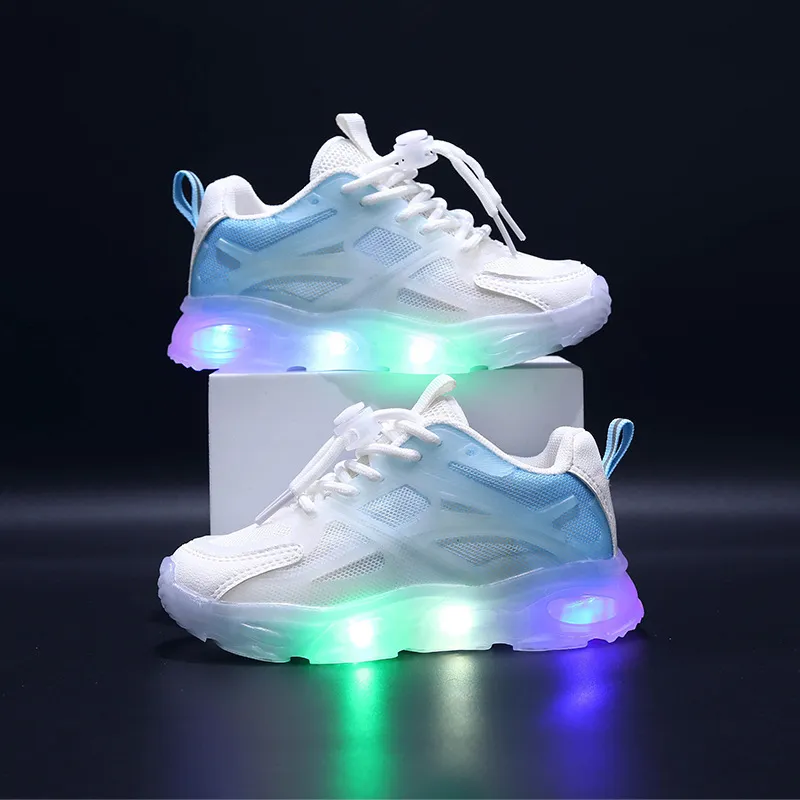 LED Light Up Shoes | Black & White Knit App Control | LED Fashion Sneakers  – LED SHOE SOURCE