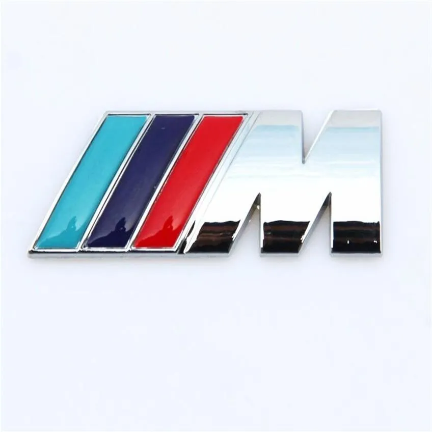 Car Stickers Badge Emblem for M M3 M5 Badge Power Sport Hood Boot Rear 3D Sticker 2452