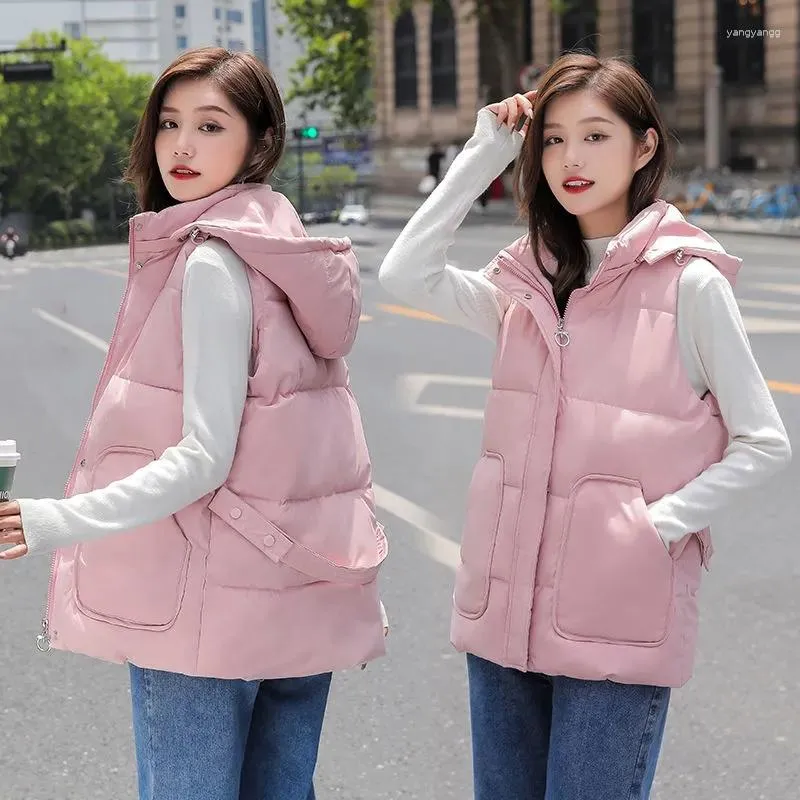 Gilet Da Donna 2023 Autunno Inverno Gilet Antivento Giubbotti