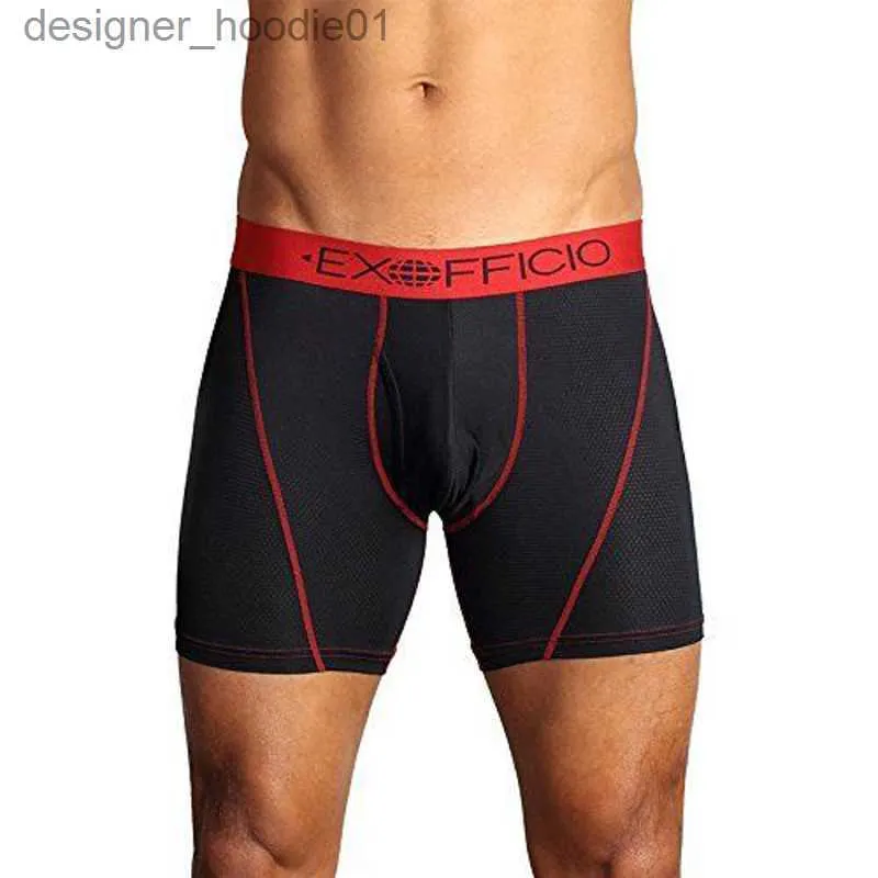 Cuecas Frete Grátis Exofficio Mens Give N Go Sport Mesh 6 Polegadas Boxer  Breve Estilo ~ Homens De Secagem Rápida Roupa Interior EUA Tamanho S XL  L230915 De $29,93