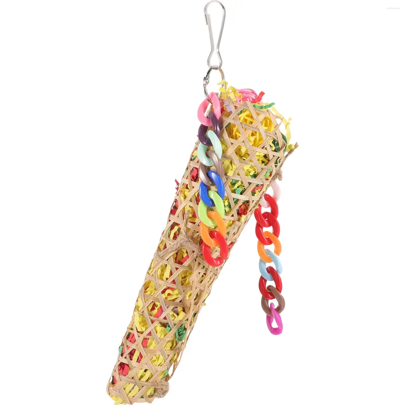 Curated visual reference: Gallery Detail: Parrot Chewing Toys Bird Cage Accessories Shredding Toy For
