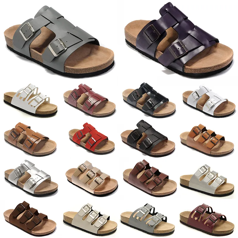 Najlepsze designerskie boston Clogs Sandały Birkens Stocks Platforma Kork skórzane mokasyny męskie kobiety Flip Flip Flops Flops Clog Outdoor Indoor Buty Sandal Kaptery