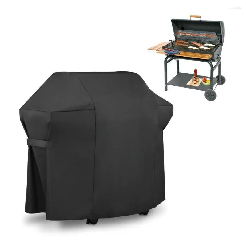 Narzędzia BBQ Grill Cover Heavy-Duty 420d Oxford Fabric Waterproof Waterproof UV-Billa Garden Materiały na zewnątrz