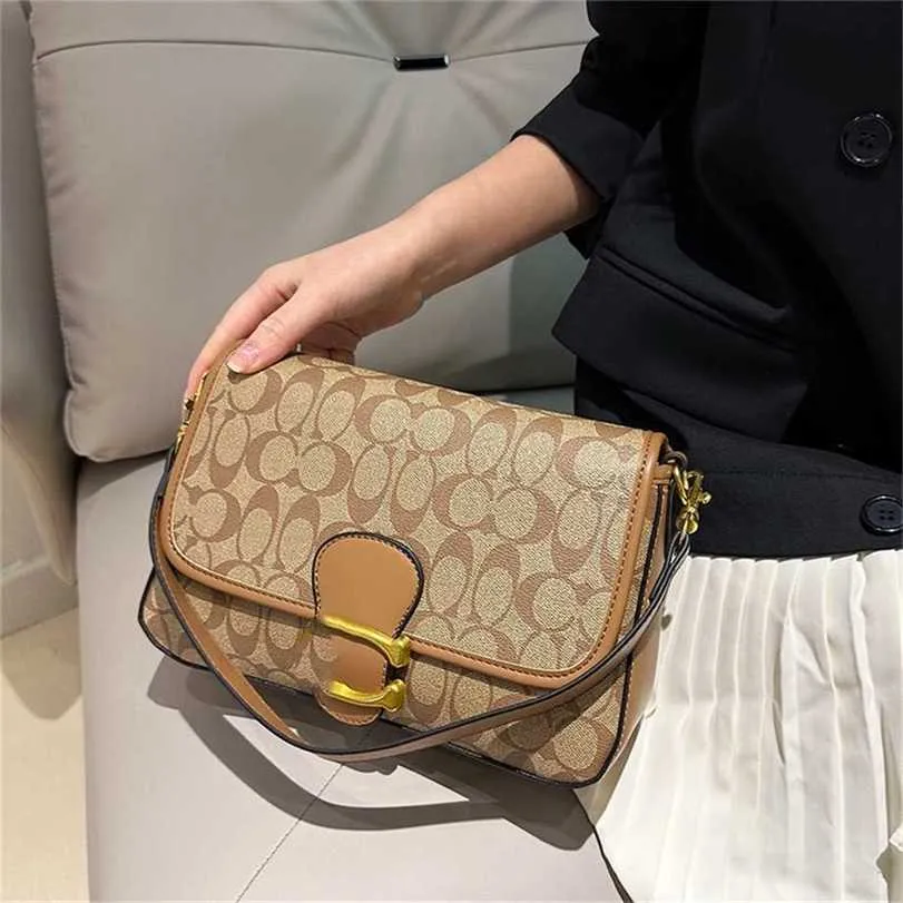 Popular 2023 New Underarm Jacquard Fabric One Shoulder Crossbody Flap Fashion Versatile Women's Bag B60