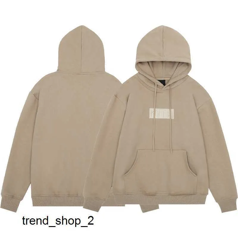 High Quality 2023 Designer Kith Hoodie With Kith Box Embroidery
