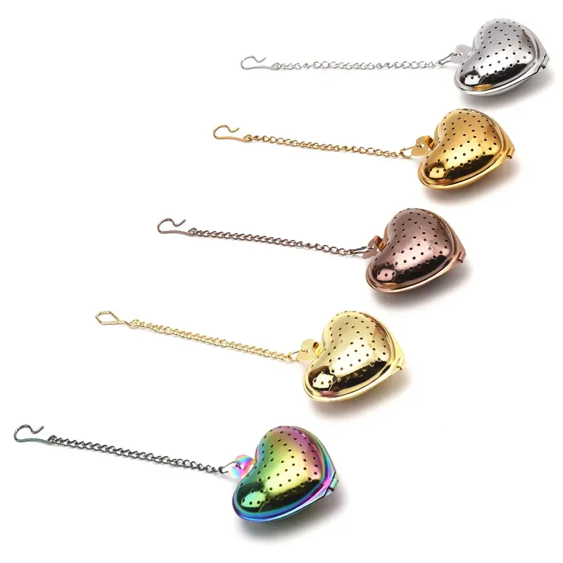 Heart Tea Infuser Stainless Steel Strainer Filter Wedding Kitchen Tool DH5784 ZZ From 0 83 DHgate