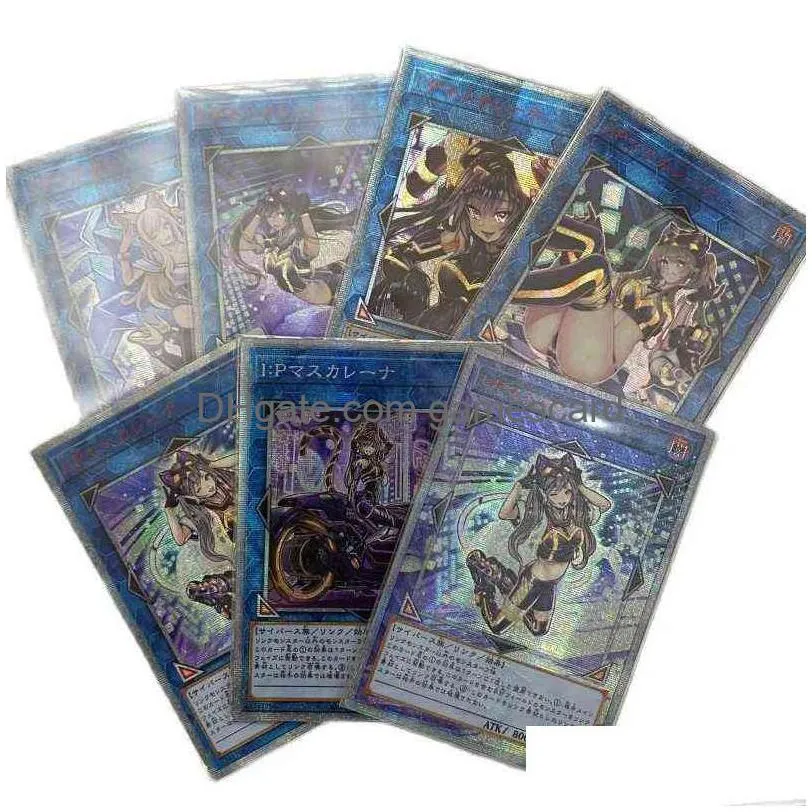 Yu-Gi-Oh Pac1 Diy Produção Especial Ip Masquerena Hobby Collection Card Não Original G220311 Drop Delivery Dhcej