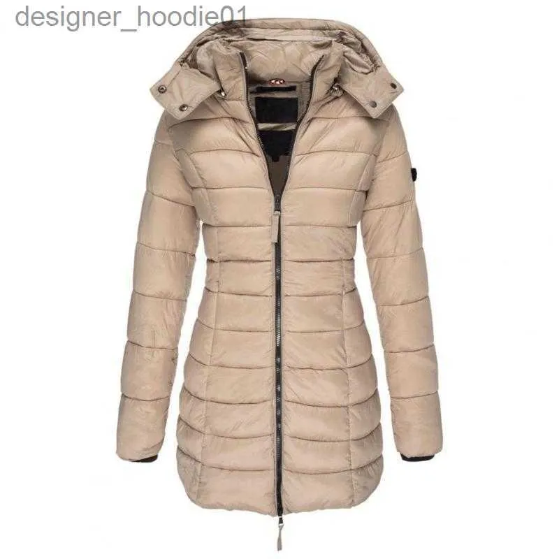  Abrigo de plumón para mujer, chaleco largo de invierno para  mujer, chaqueta de invierno, Beige, S : Ropa, Zapatos y Joyería