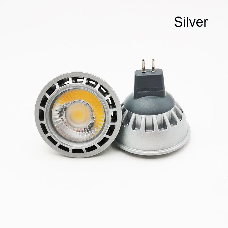 MR16 Led Bulbs Light Dimmable 3 5W COB Spot Lights Lamp High Lumens CRI loading=