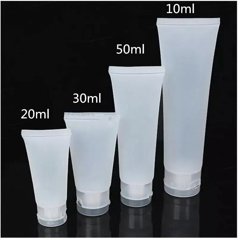 Screw Cap/Flip Cap Cosmetic Soft Tube plastic Bottle Lotion Containers Empty Makeup Squeeze Tubes Refilable Bottles Emulsion Cream Packag