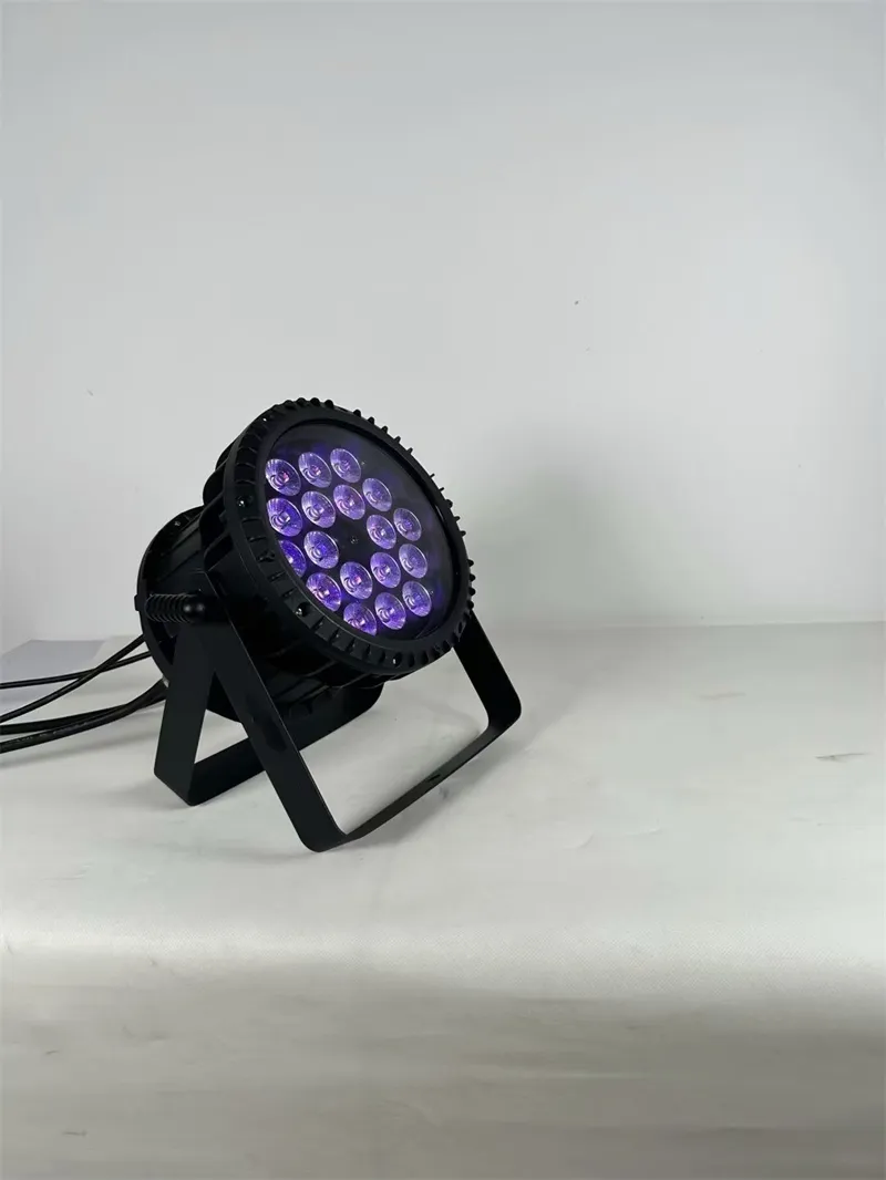 8 pièces étanche 18x15w RGBWA 5in1 ip65 led spot lumineux par led lumières de fête en plein air