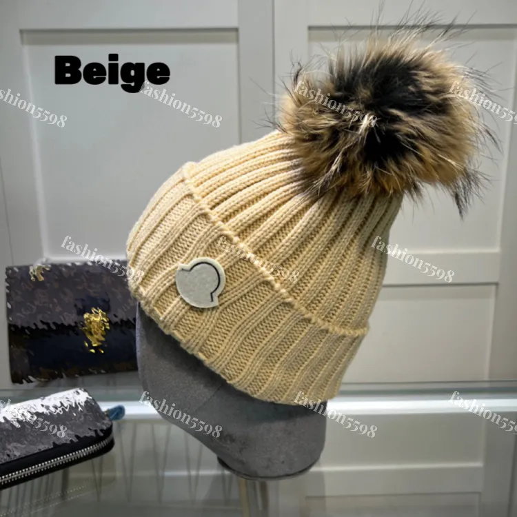 Bonnet de styliste classique à la mode pour hommes et femmes, chapeau tricoté de printemps et d'hiver, style chaud, Badge brodé, casquettes chaudes