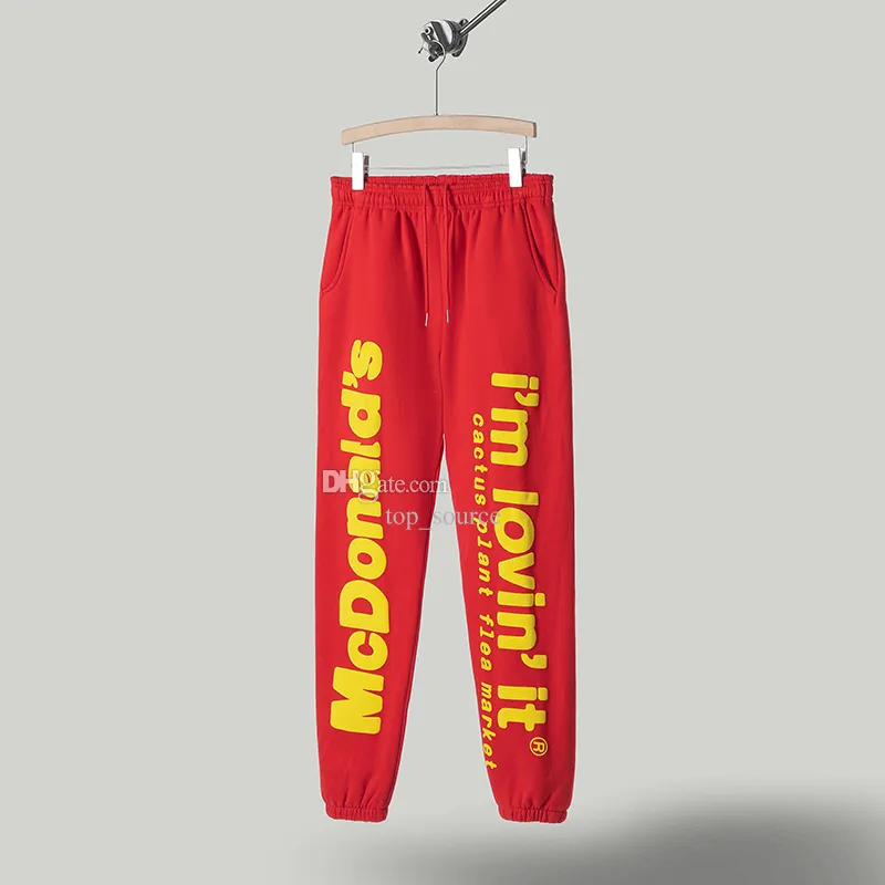 Designer Sweat à capuche CPFM Nouveau 2023 Sweats à capuche pour hommes Puff Imprimer Cactus Plante Marché aux puces Big Mcdonalds Sauce spéciale Hamburger Sweat à capuche Hommes Femmes 1