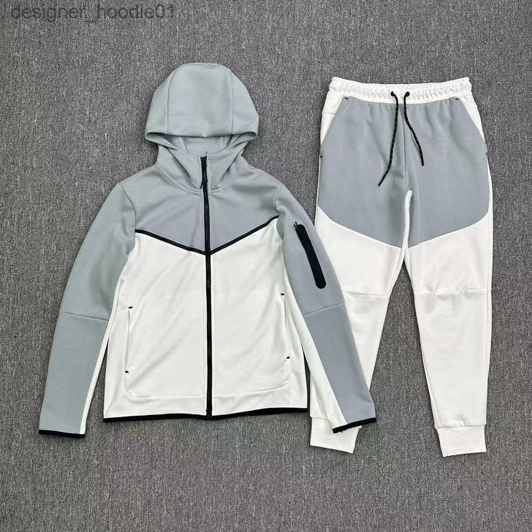 メンズパンツスポーツウェアテックフリースセットデザイナーTechFleece PantSuit Mens Mens Varsity Sports Shorts Jogger Pourners Seck Sutits Man Bottons Sweat Pant