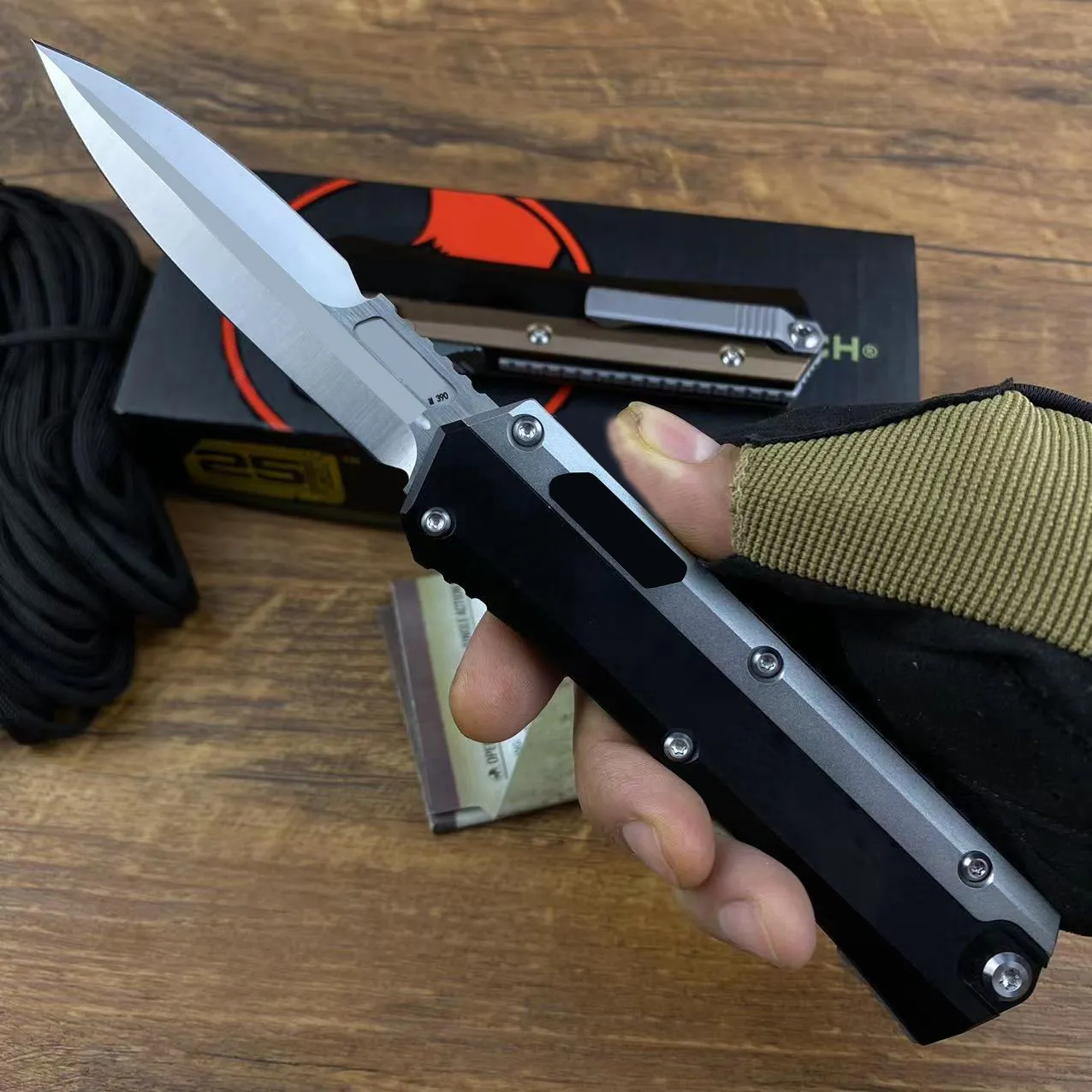 3Modelli 184-10S Hawk MT-135 Ludt AUTO Coltello anteriore D2 Coltelli tascabili automatici semplici EDC A05 A12 Strumenti