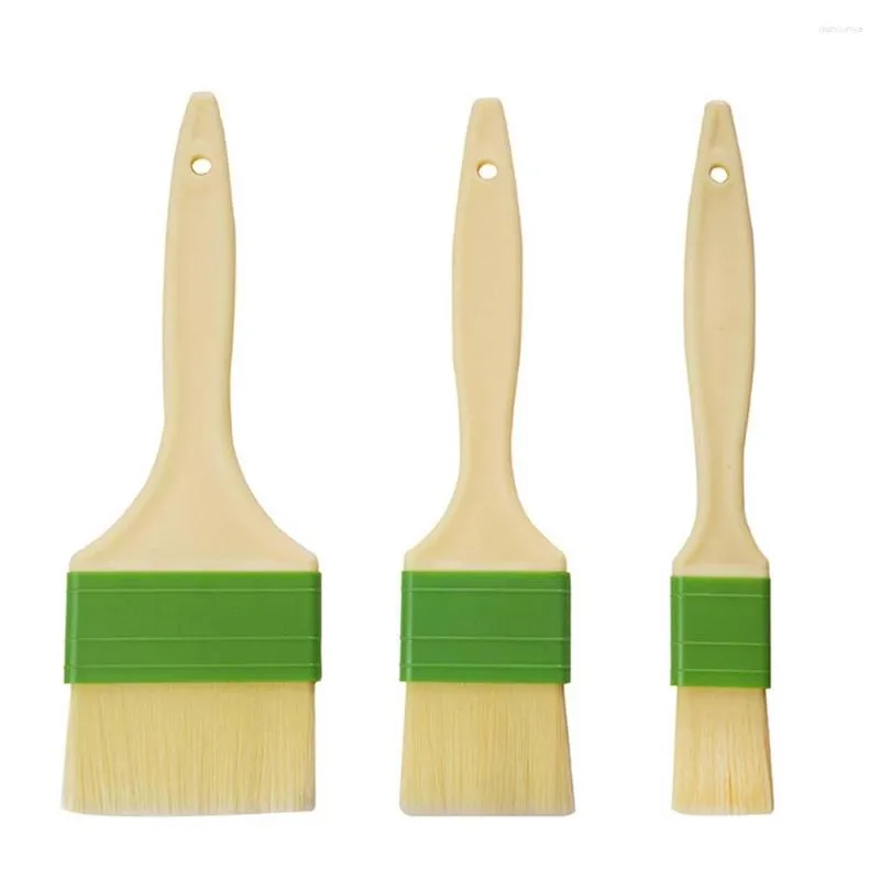 Outils 1pc Silicone Barbecue Brosse Cuisson Résistant À La Chaleur Huile Fournitures De Cuisine Bar Gâteau Ustensile De Cuisson Plusieurs Tailles