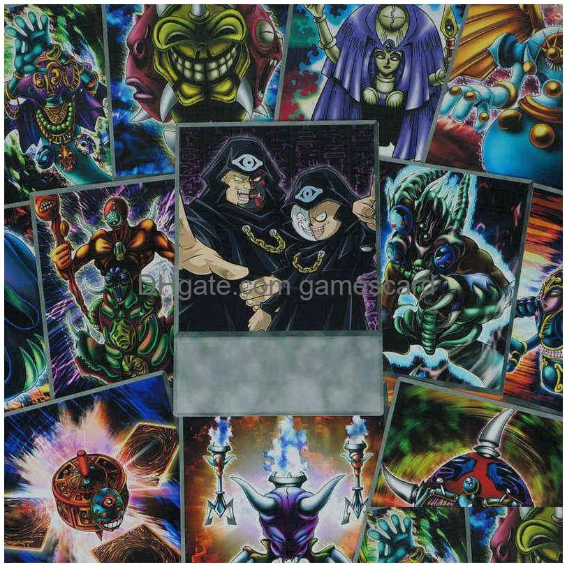 16 Unids / set Tarjetas de estilo con temática de máscara Lumis y Umbra Bestia enmascarada Des Gardius Cazadores raros Yuh Dm Classic Orica G220311 Entrega directa Dhx2X