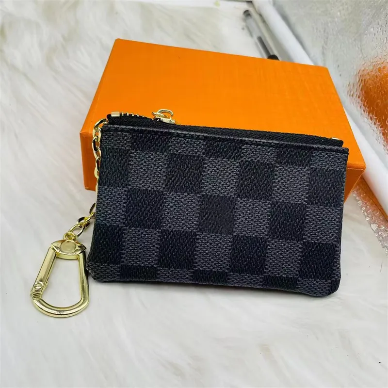 Checkered keychain wallet new arrivals
