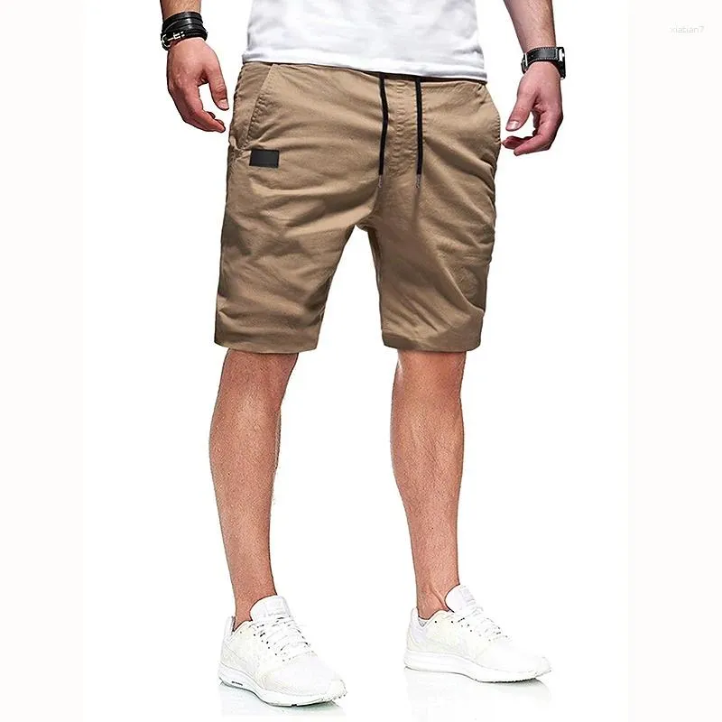 Shorts masculinos moda hip hop verão algodão casual capris correndo esportes calças de rua de alta qualidade perna reta