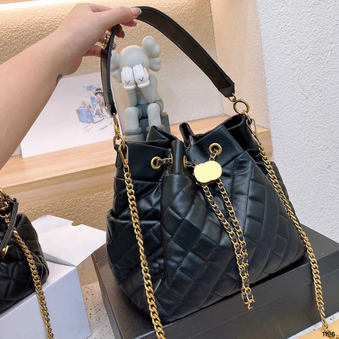 Can Drawstring Designer Bag Women Luxurys Handbags Classic Crossbody Shoulder Bags Chain Bucket Bags Purse 230915 From 44 93 DHgate