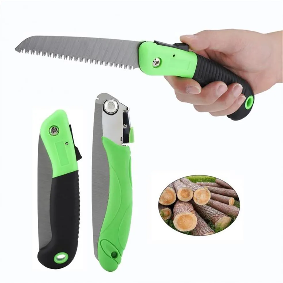 High Quality Garden Saw Mini Portable Folding Camp Saw Trimming Wood Tree Garden Woodworking Hand Saws Steel ABS New313p