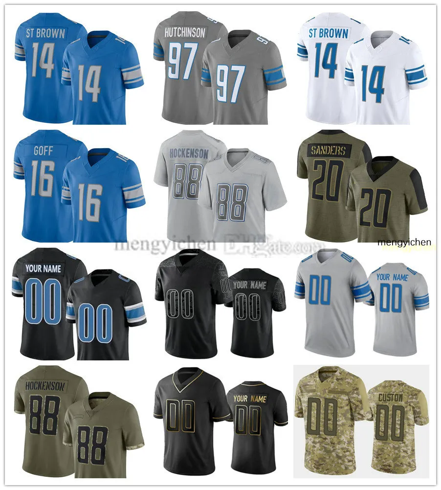 2023 Maglie da calcio 74 Kayode Awosika 13 Craig Reynolds 75 Colby Sorsdal 21 Tracy Walker III 99 Julian Okwara 12 Hendon Hooker Nate Sudfeld Shane Zylstra 17 Badgley