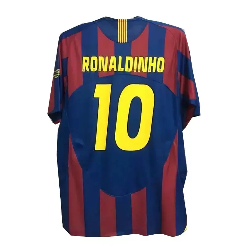DHgate Retro Barcelona Soccer Jerseys Barca 96 97 08 09 10 11 XAVI RONALDINHO RONALDO RIVALDO GUARDIOLA Iniesta Finals Classic Maillot 12 13 14 15 16 17 Football Shirts09 851 Sports Outdoors