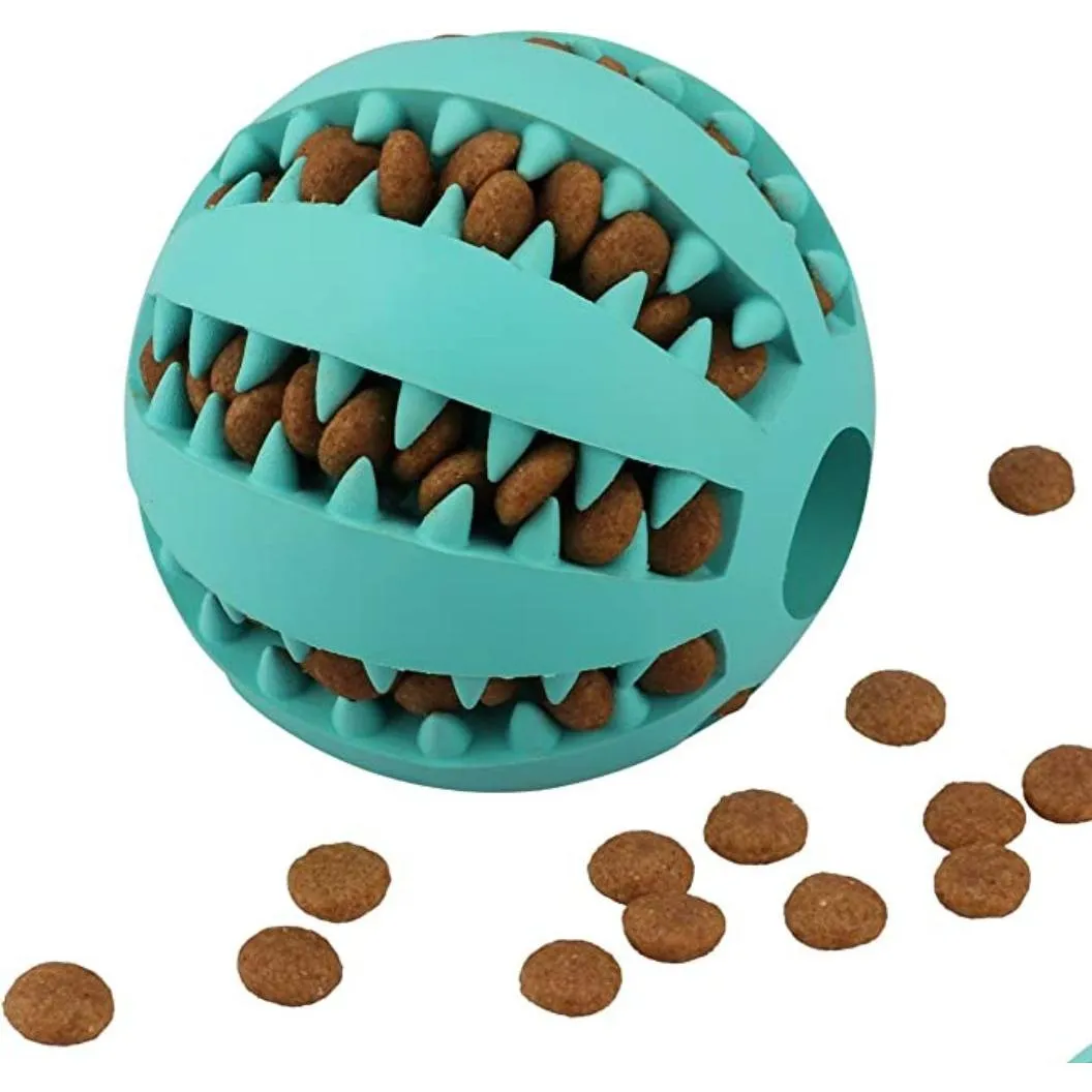 Dog Toys Chews Treat Toy Ball Tooth Cleaning Interactive Drop Delivery Home Garden Pet Supplies Dhl8Z