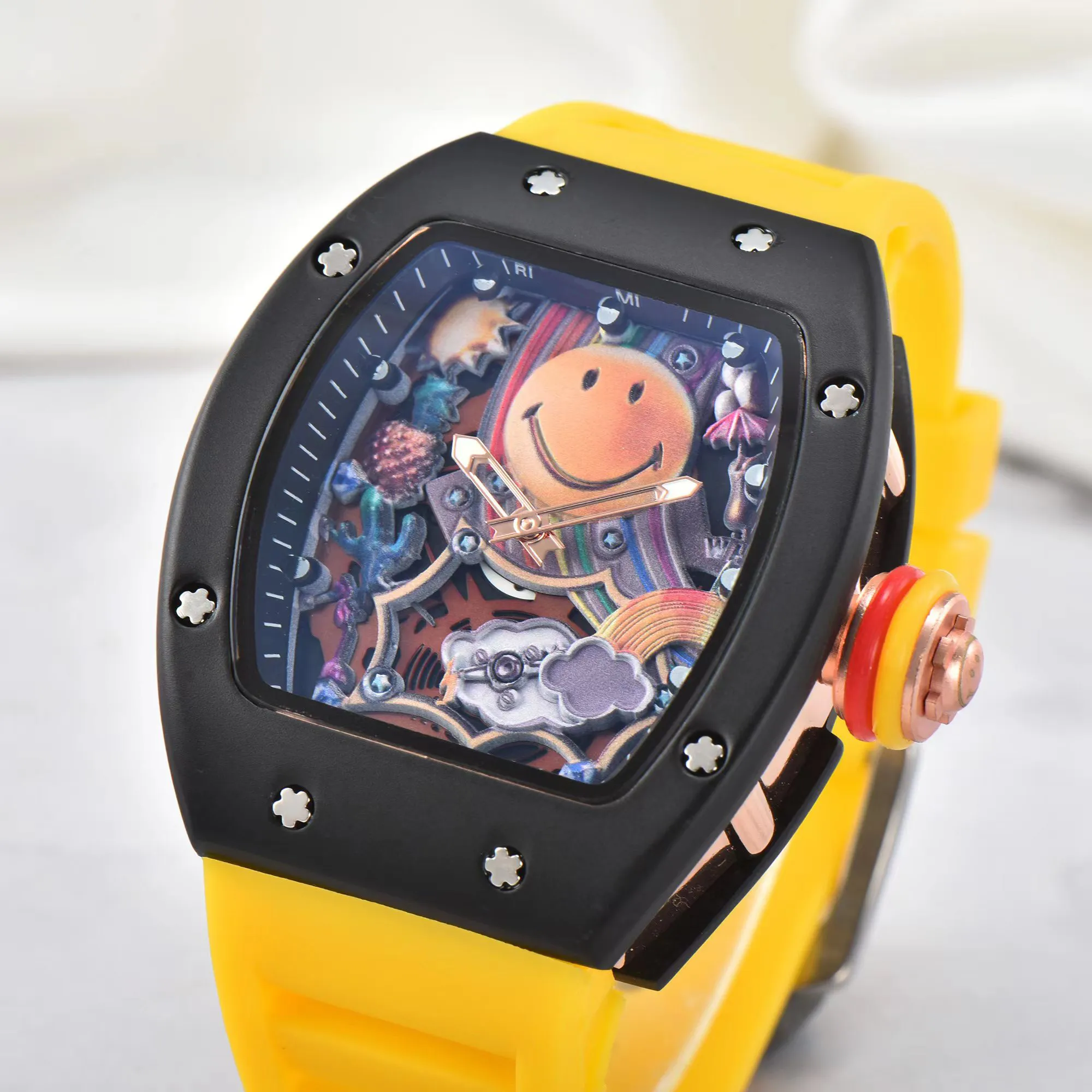 Mi quartz shop watch white