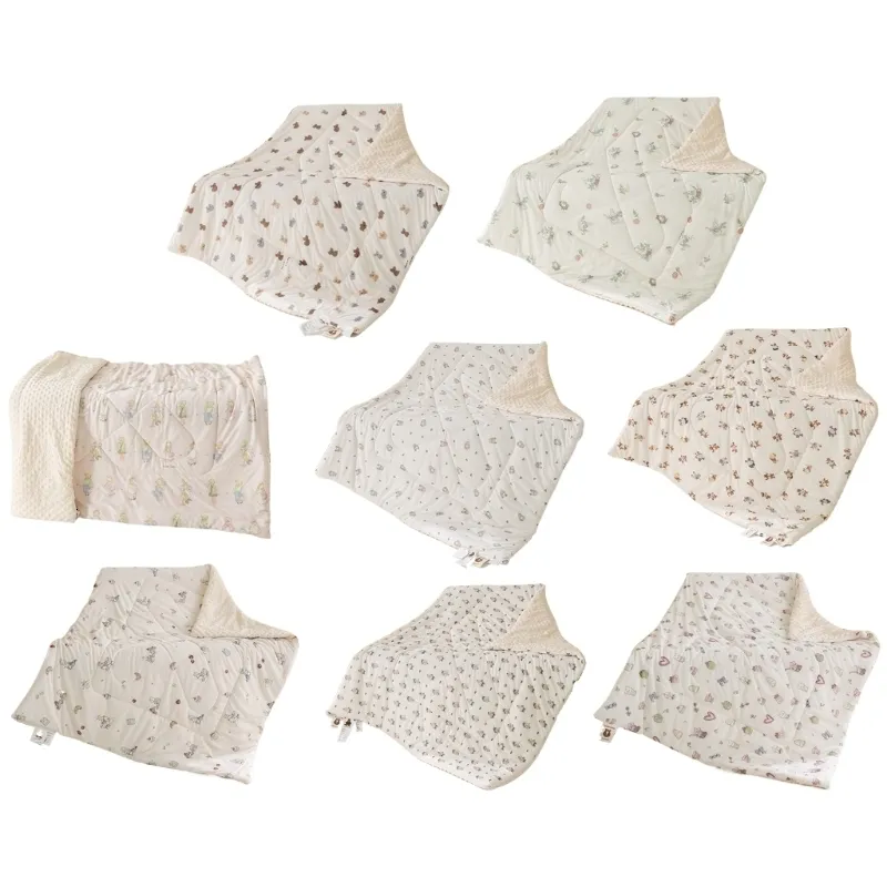 Blankets Swaddling Lovely Baby Quilts Versatile Winter Blanket with Dotted Patterned Provides Warmth Comfort for Infants Toddlers D7WF 230915